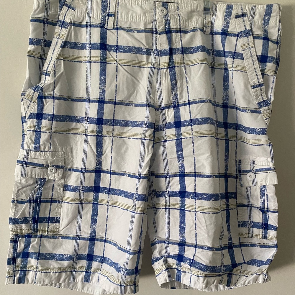 Wear First plaid Cargo Shorts